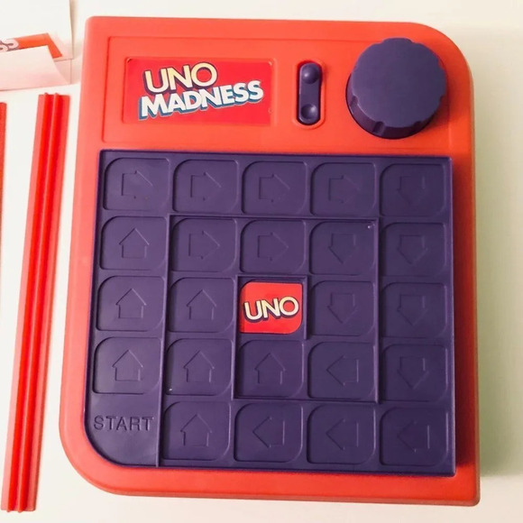 Vintage 1995 UNO Madness Game by Mattel Complete - Picture 5 of 16